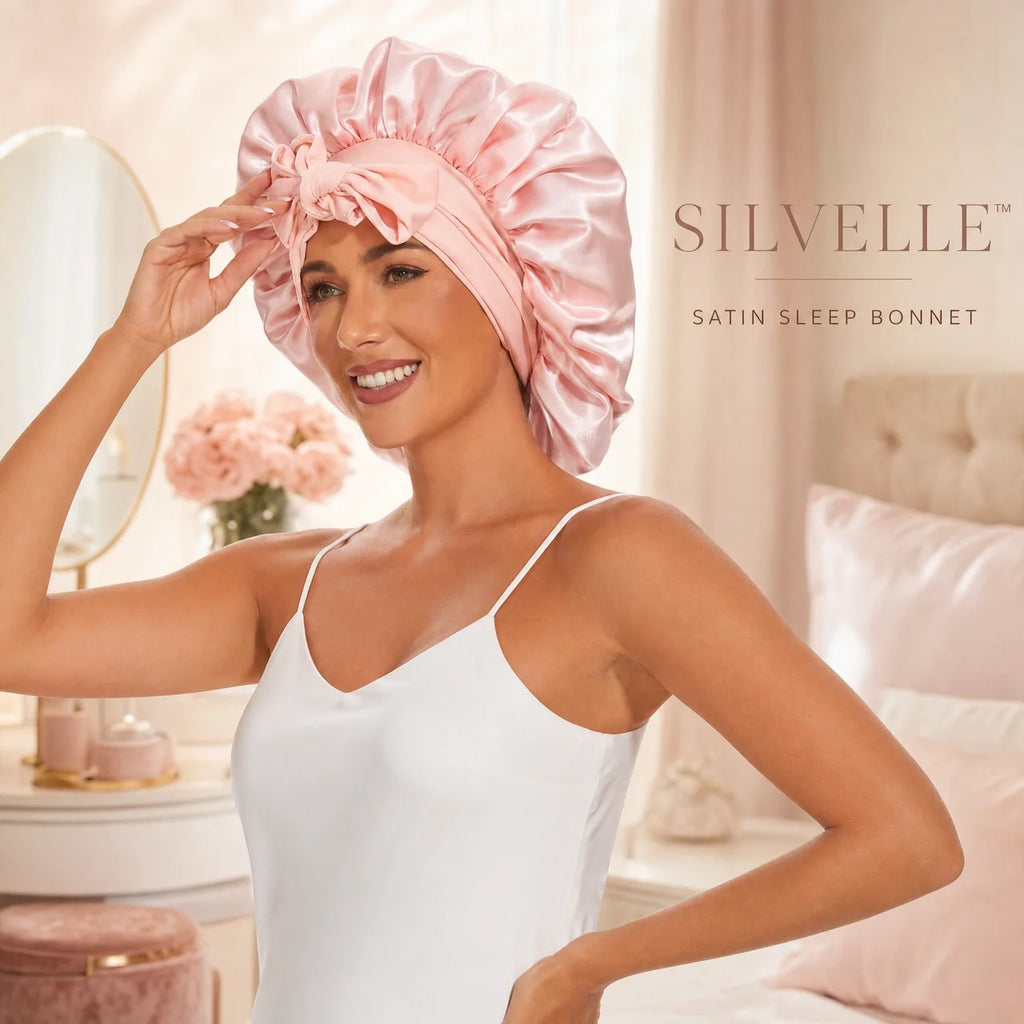 Silvelle™ Silk Sleep Bonnet