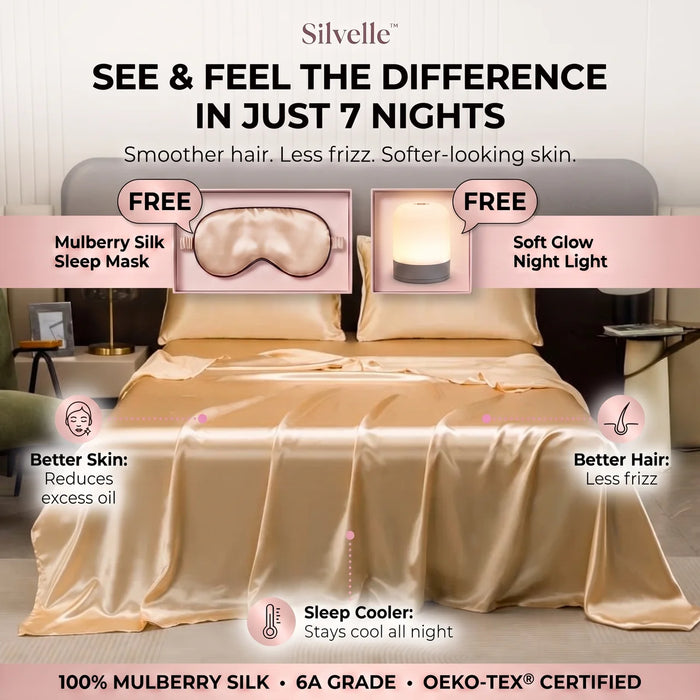 Silvelle™ Bed Sheet Set