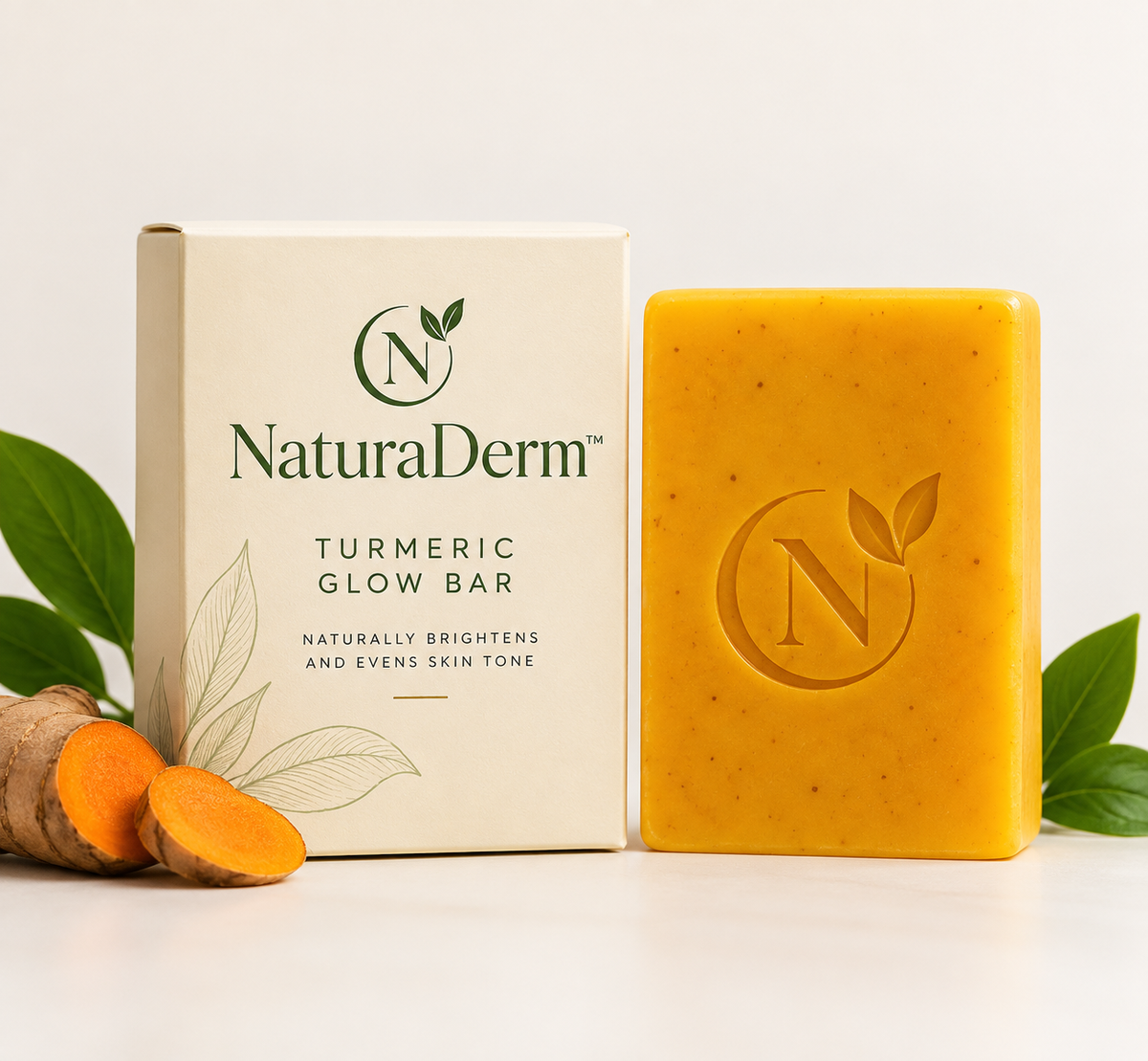 NaturaDerm™ Turmeric Glow Bar